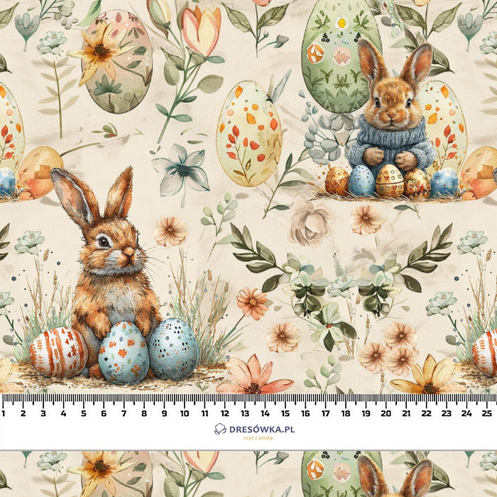 HAPPY EASTER WZ.4 - Cotton muslin