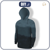 HERREN HOODIE (COLORADO) - GRUNGE MS. 3  - Nähset