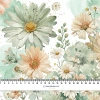 FLOWERS RABBIT FAMILY - Minky plyš