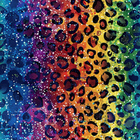 HOLOGRAPHIC RAINBOW wz. 3 - Jersey wiskozowy