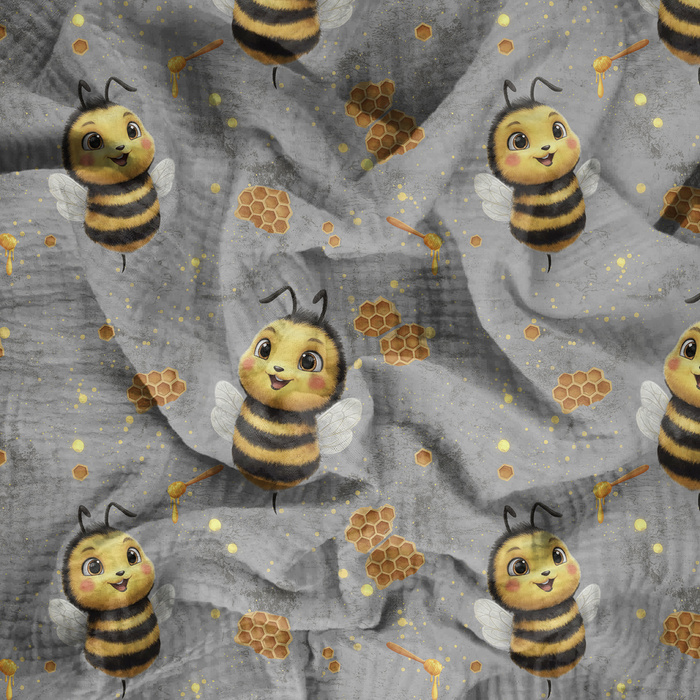 Busy Bee - Mušelín bavlněný