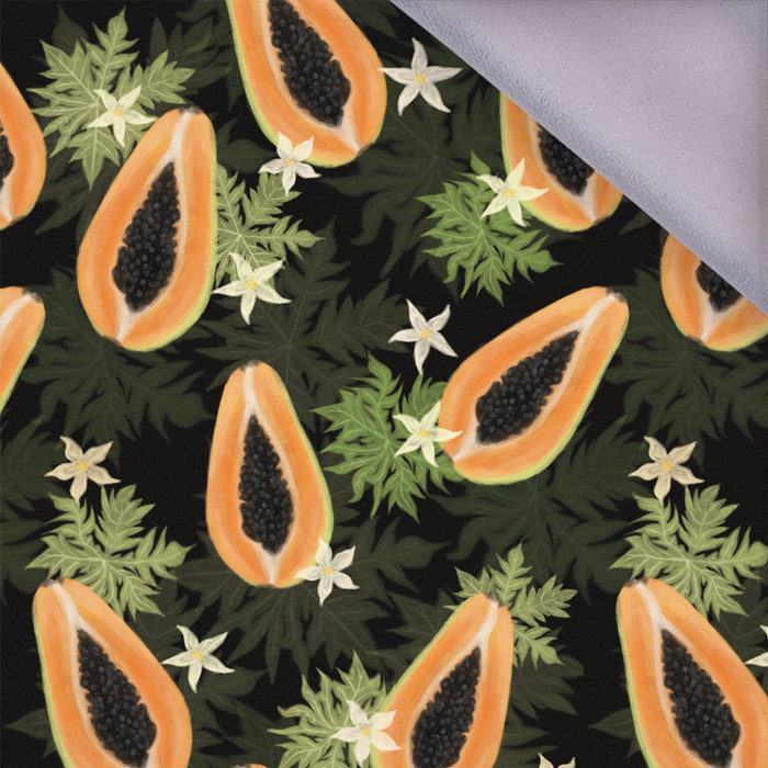 PAPAYA ORANGE & BLACK - softshell