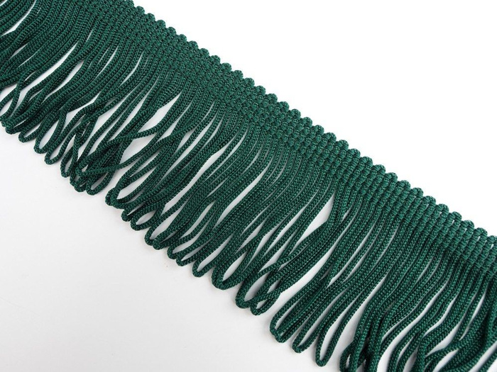 Chainette Fringe - BOTTLE GREEN