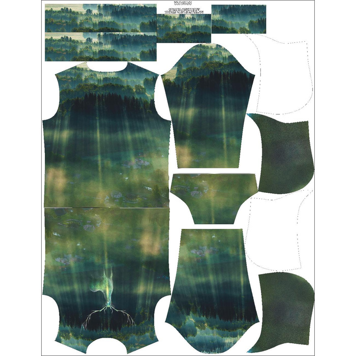 PÁNSKÁ MIKINA S KAPUCÍ (COLORADO) - JELNIK BESTIE - Sada šití XL