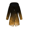 DAMENPARKA (ANNA) - KLECKSE (gold) / schwarz - Softshell M