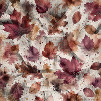 AUTUMN WZ. 8 - Muślin bawełniany