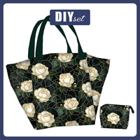 XL Tasche mit Utensilientasche 2 in 1 - STAINED GLASS WZ.17 - Nähset