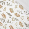 BROWN LEAVES - single jersey with elastane 