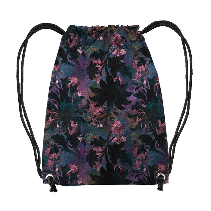 FLORAL Vz. 7 - teplákovina s elastanem ITY