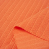 ORANGE -Thin ribbed knit