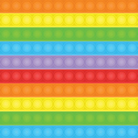 BLÄSCHEN / bunt - Baumwoll Webware