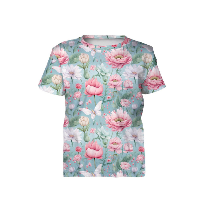 FAIRY WORLD wz.11 (FLOWERS) - French Terry mit Elasthan