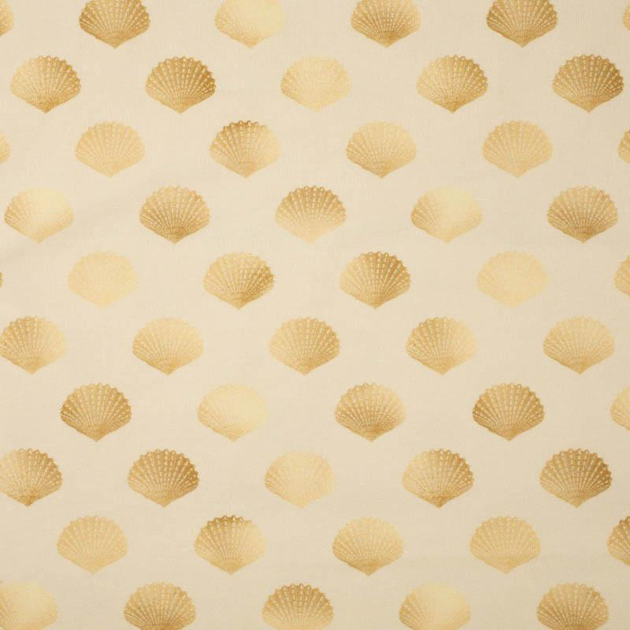 GOLDEN SHELLS (GOLDEN OCEAN) / beige- Upholstery velour 