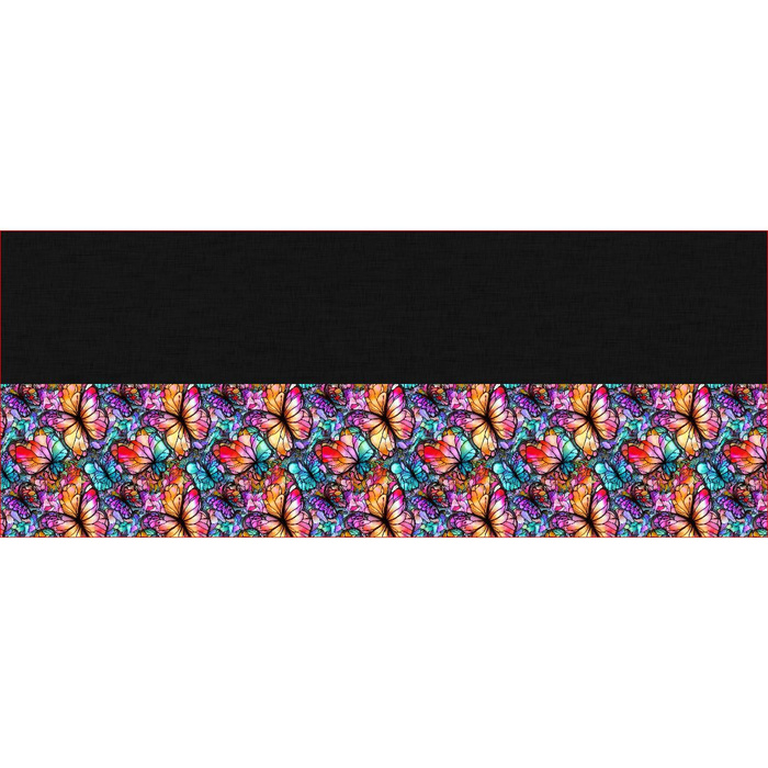 MOTÝLI / VITRÁŽ - Sada šátek pletenec