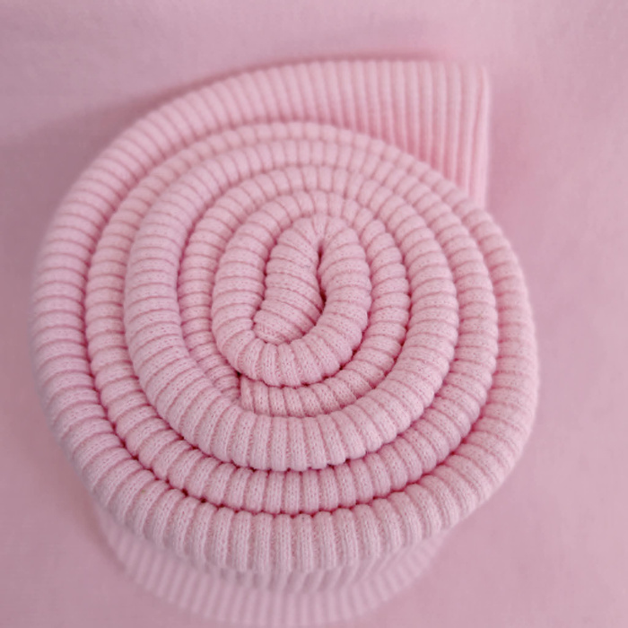 HEAVY Elastisches Rippbündchen 500g - PUDERROSA