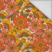 FLOWERS PAPAYA ORANGE WZ. 7 - Thermo lycra