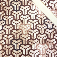 GEOMETRIC MINIMAL WZ. 12 (46 cm x 50 cm) - thick pressed leatherette