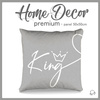 KISSENPANEL - KING / grau - HOME DECOR PREMIUM 