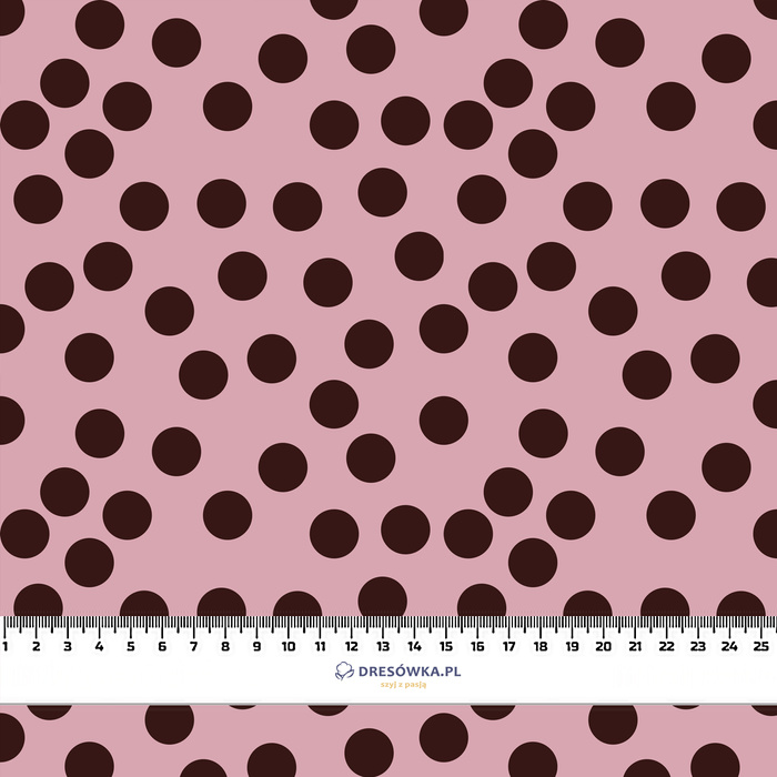 POLKA DOTS WZ. 9 - Muślin bawełniany
