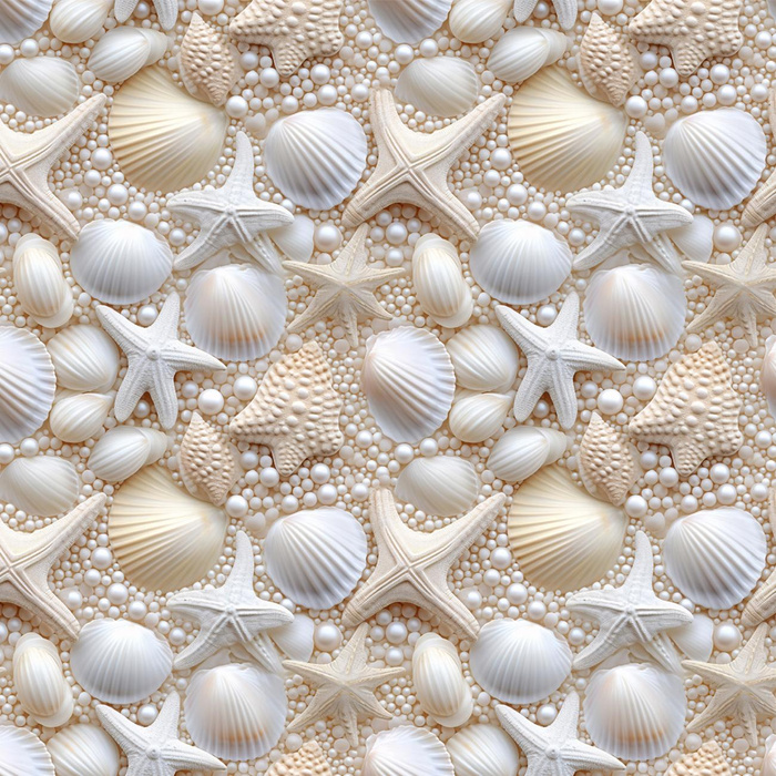 SEA WORLD pat. 5 - Cotton woven fabric