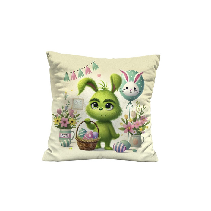 KISSEN 45x45 - FUNNY EASTER ms.3 PRANKSTER - Panama 220g - Nähset