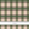 CHECK PAT.4 / green - Cotton woven fabric