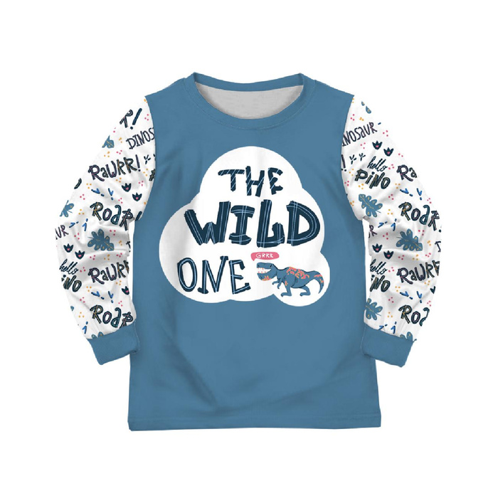 CHILDREN'S PAJAMAS " MIKI" - DINO / THE WILD ONE - sewing set (146/152)