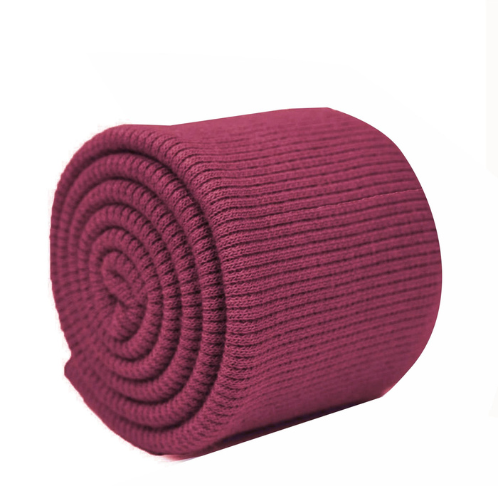 Elastic sweat in convex stripes SD - AUBERGINE (D-215) 