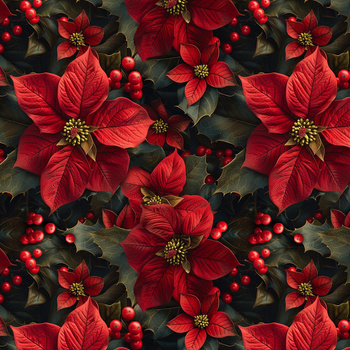 WINTER FLOWERS WZ.18 - Crepe