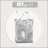 SHOPPER BAG - PAISLEY CONTUR - sewing set