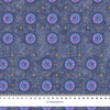 KOSMICKÝ PROSTOR (CESTA DO VESMÍRU) / ACID WASH TMAVOMODRÝ  - tkanina bawełniana