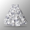 LUXE BLOSSOM pat. 1 - skirt panel "MAXI" - skirt panel "MAXI"