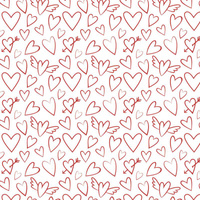 WINGED HEARTS / white (VALENTINE'S MIX)