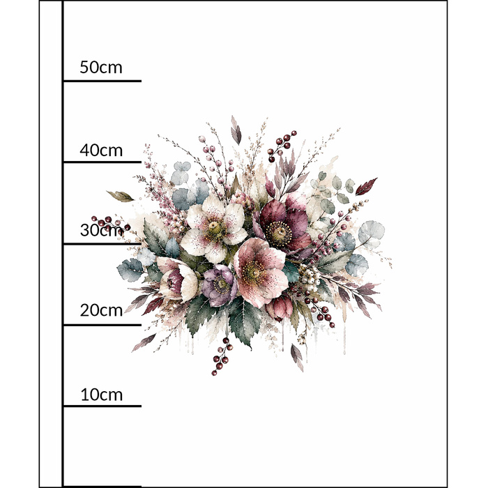 WINTER GARDEN WZ. 15 - panel (60cm x 50cm) Panama 220g