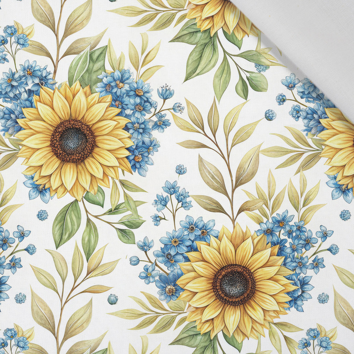 SUNFLOWERS wz. 2 - Baumwoll Webware