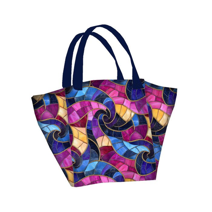 XL Tasche mit Utensilientasche 2 in 1 - STAINED GLASS WZ.24 - Nähset