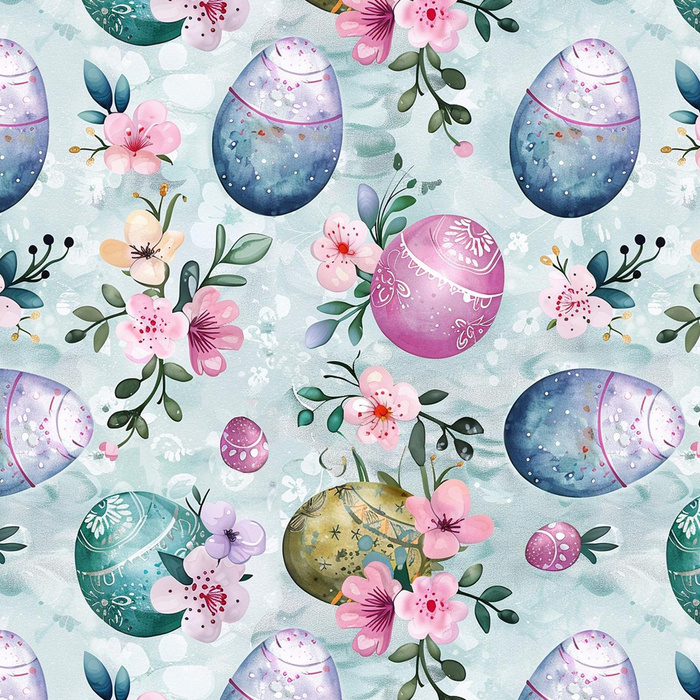 HAPPY EASTER WZ.9 - Tkanina na obrusy