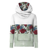 BLUZA Z KAPTUREM UNISEX (HYDRA) - WINTER FLOWERS WZ. 14 - zestaw do uszycia XXXL