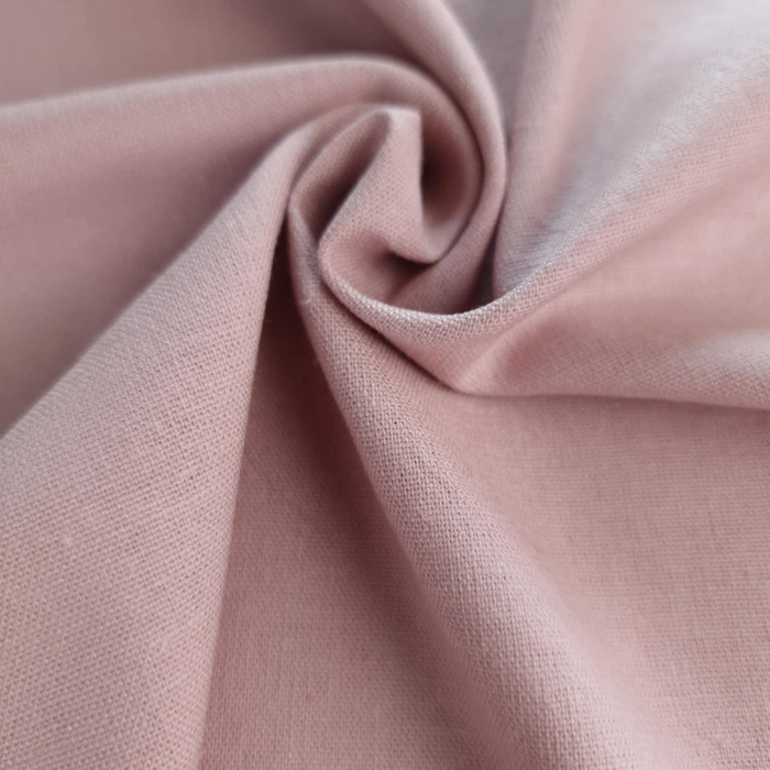 Linen fabric with spandex - ROSE QUARTZ
