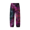 CHILDREN'S SOFTSHELL TROUSERS (YETI) - WATERCOLOR GALAXY PAT. 8 - sewing set (122/128)