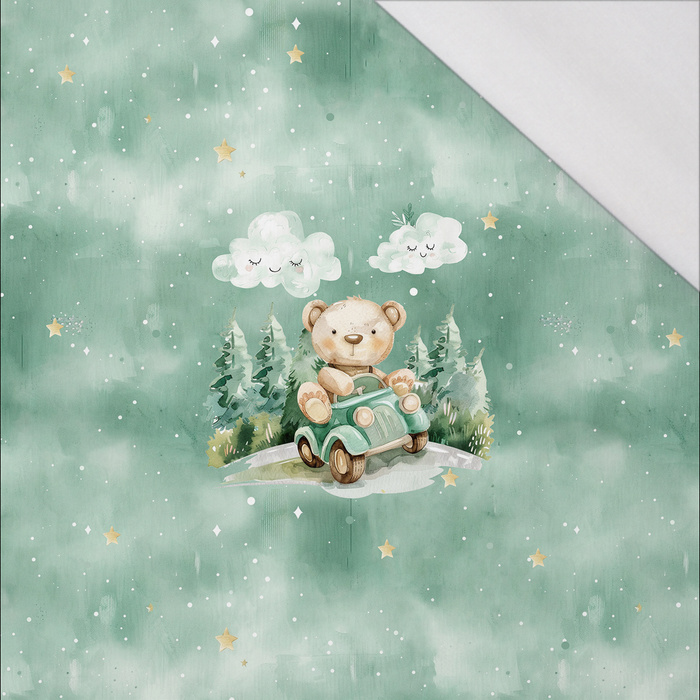 WATERCOLOR WONDERS WZ. 3 - panel (60cm x 50cm) SINGLE JERSEY