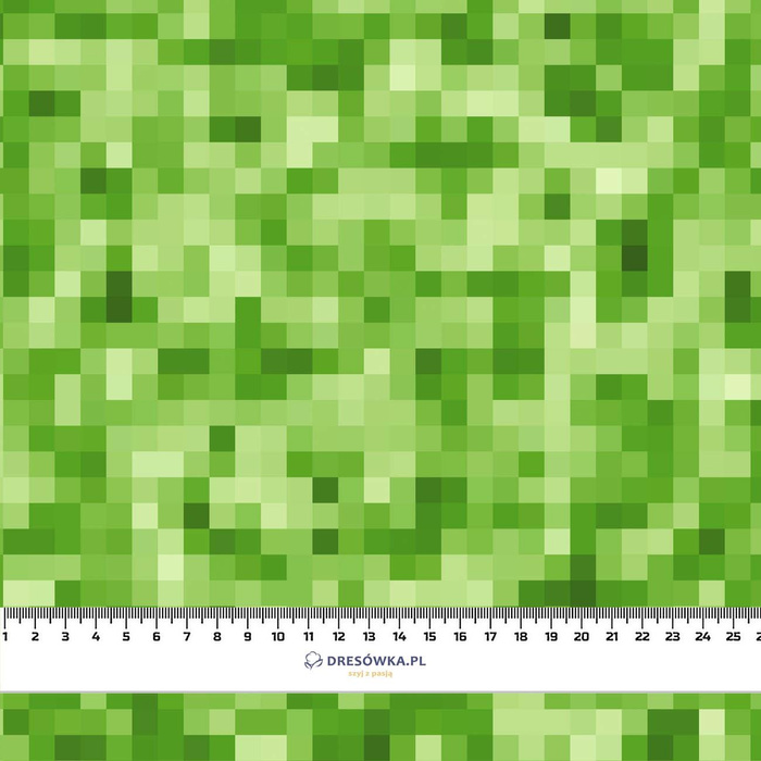 PIXEL MS.2 / lime - Baumwoll Webware