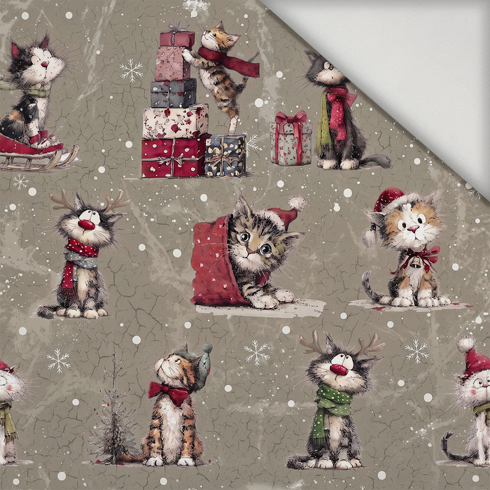 CHRISTMAS PETS WZ. 4 - lycra 300g