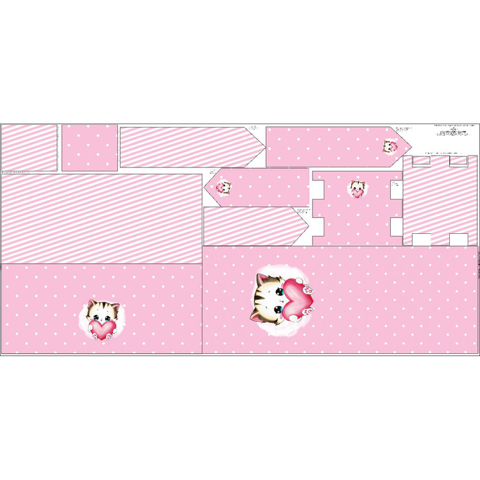 SCHÜLERPAKET - SWEET CAT m. 3 - Nähset