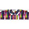 KID`S SHORTS (RIO) - STREET GRAFFITI WZ.6 - looped knit fabric (146/152)