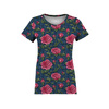 FLOWERS 3D WZ. 10 - dzianina drapana z elastanem ITY