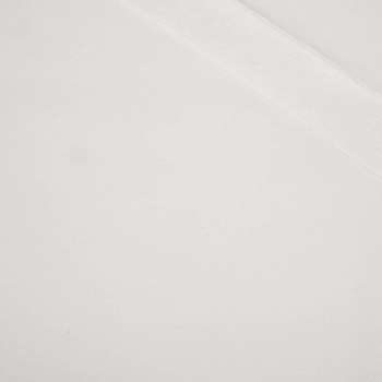 D-01 WHITE - looped knitwear with elastan