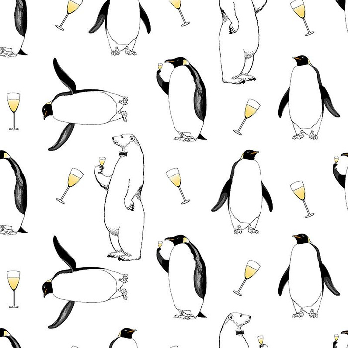 ARCTIC PARTY - Waterproof woven fabric