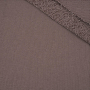 P-02 COFFEE - thick looped knit 290g