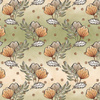 AUTUMN LEAVES (AUTUMN IN THE FOREST) - Waterproof woven fabric